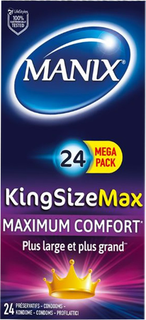 Manix King Size Max Condomen 24 1