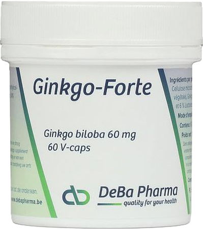 Ginkgo Forte Caps 60x60mg Deba 3