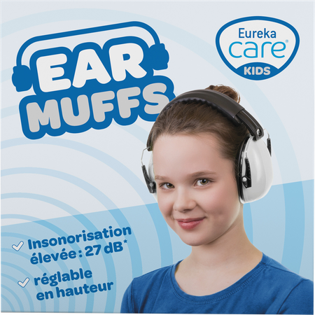 Eureka Care Casque Protection Auditive 3-12a Blanc 1