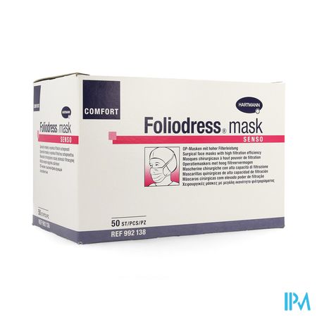 Foliodress Mask Senso Vert 50 P/s