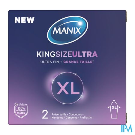 Manix King Size Ultra Condoms 2 6