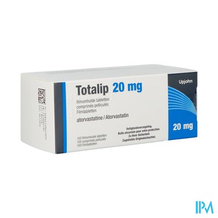 Totalip 20mg Filmomh Tabl 100