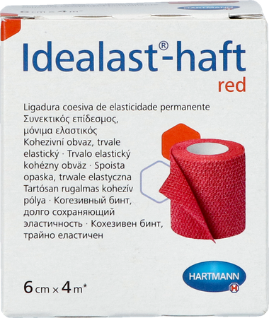 Idealast-haft Rood 6cmx4m 1 P/s 4