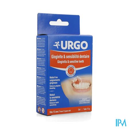 Urgo Gingivite&sensibilite Dentaire Gel Tube 15ml