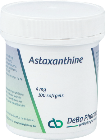 Astaxanthine 4mg Softcaps 100 Deba Nf 1