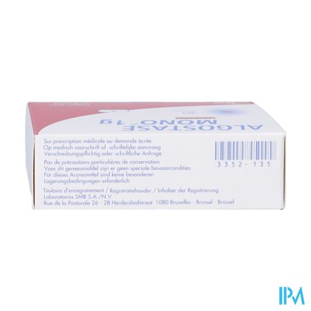 Algostase Mono 1g Comp 30 X 1g 1
