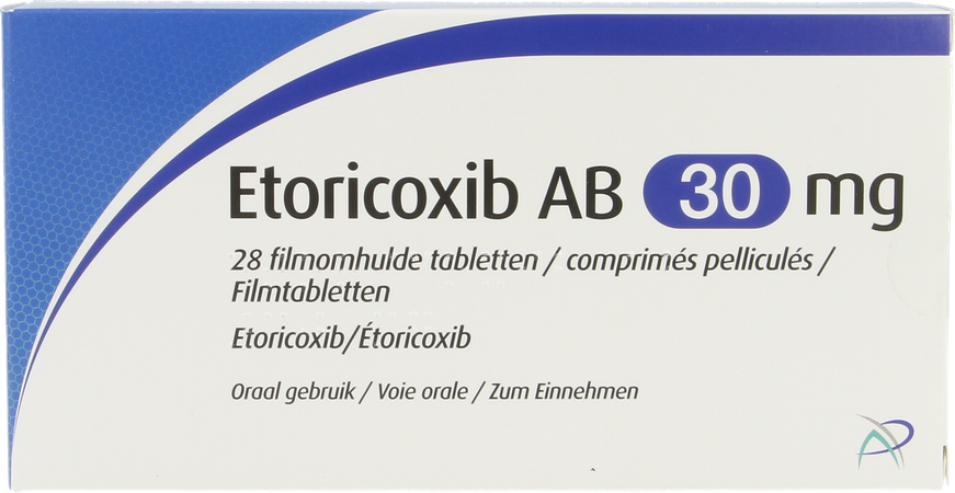 Etoricoxib Ab 30mg Filmomh Tabl 28 X 30mg 1