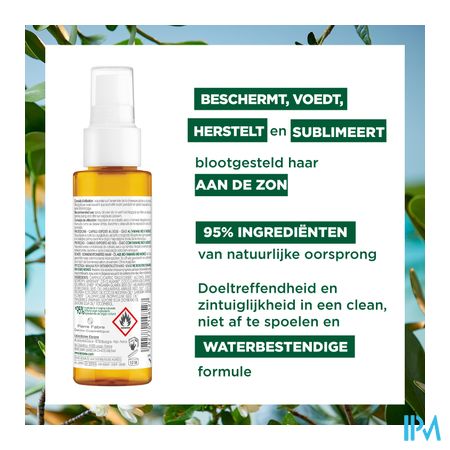 Klorane Capil. Olie Tamanu&monoi Bio 100ml 9