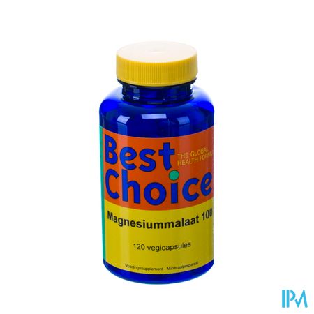 Best Choice Magnesiummalaat 500 V-caps 120 Nl 1