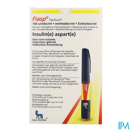Fiasp 100u/ml Sol Inj Stylo Prerempli 10 X 3ml 1