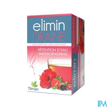 Elimin Draine Rode Vruchten Tea-bags 20