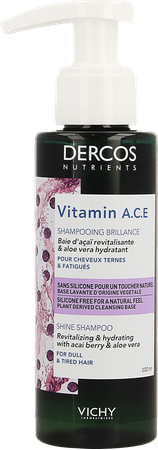Vichy Dercos Nutrients Sh Vitamine 100ml 1