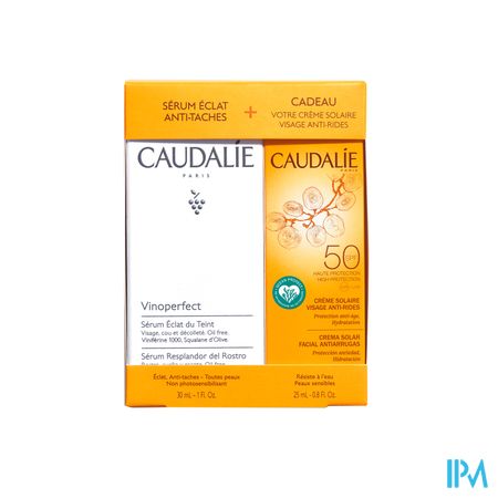 Caudalie Set Vinoperfect Serum+zon Cr 2 Prod.