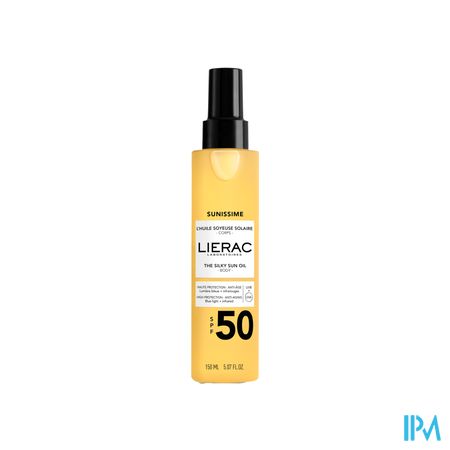 Lierac Sunissime Zijdezachte Olie Spf50 150ml