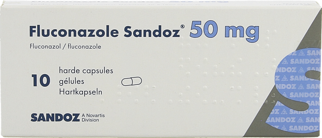Fluconazole Sandoz Caps 10 X 50mg 2