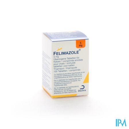 Felimazole 5,0mg Tabl Enrob. 100 1