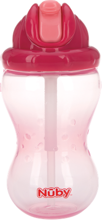 Nuby Flip-it Antilekbeker 360ml 12m+ Rose 2