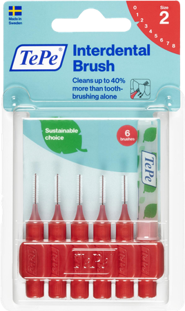 Tepe Interdental Brush 0,50mm Red 6 3