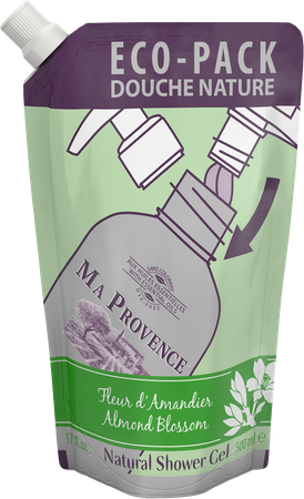 Ma Provence Gel Douche Amandel Refill 500ml