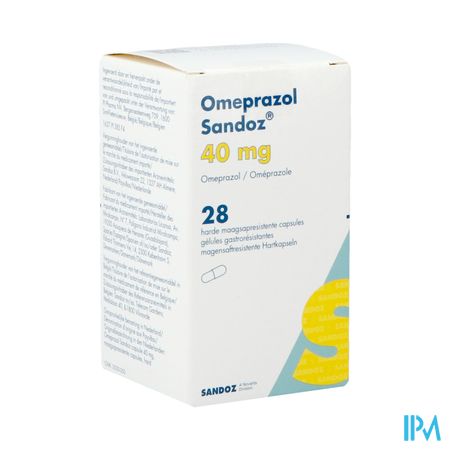 Omeprazol Sandoz 40mg Pi Pharma Caps 28x40mg Pip