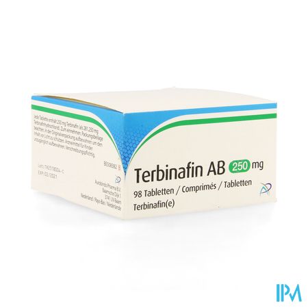 Terbinafin Ab 250mg Comp 98 X 250mg