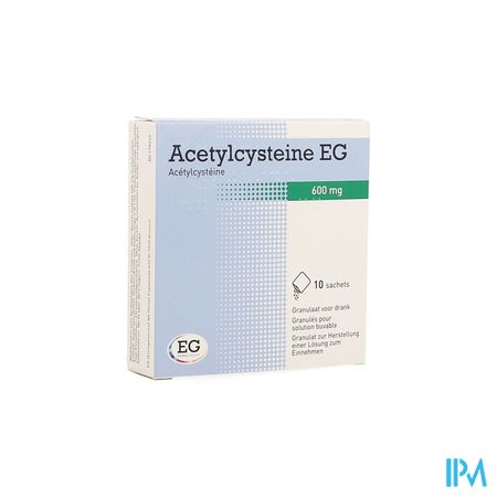 Acetylcysteine EG Sach 10X600Mg