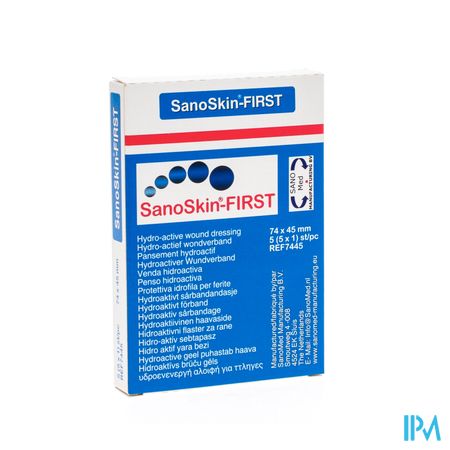 Sanoskin First Pansement Gel Oval N/st 5