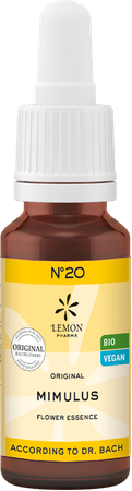 Fleurs de Bach Bio N°20 Mimulus 20ml 2