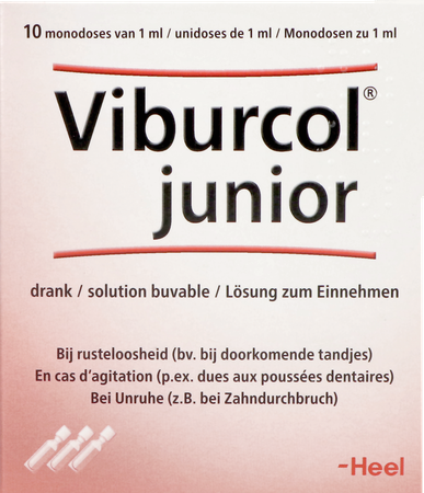 Viburcol Junior amp buv 10x1ml Heel 4