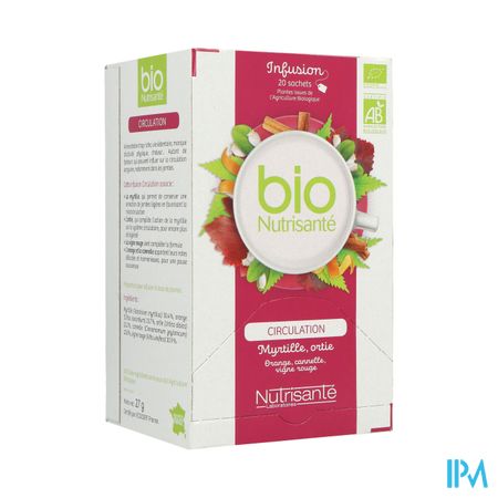 Infusie Bio Bloedsomloop Zakje 20