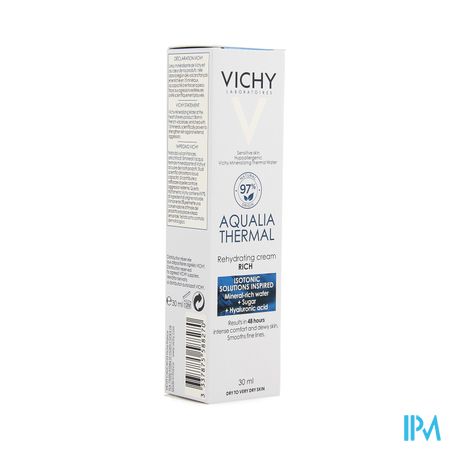 Vichy Aqualia Rijke Creme Reno 30ml 2