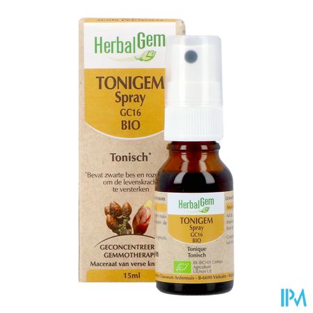 Herbalgem Tonigem Spray Bio 15ml 2