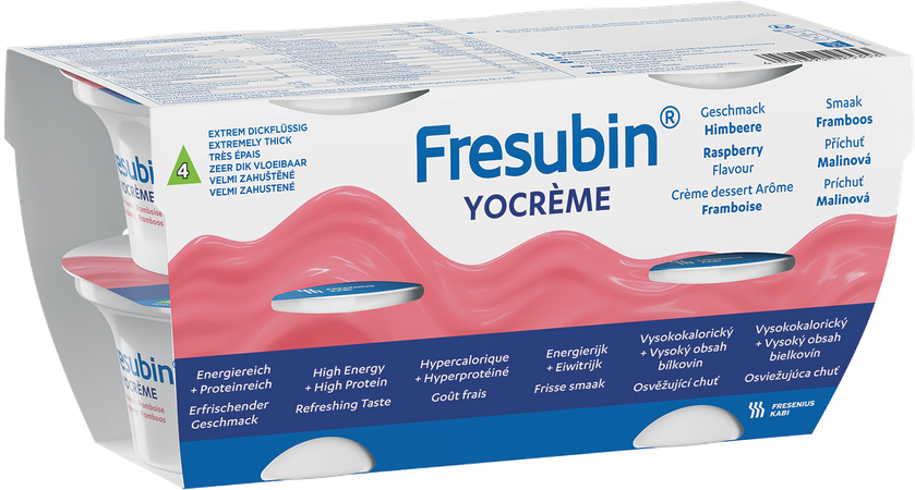 Fresubin Yocreme Framboise 4x125g 3
