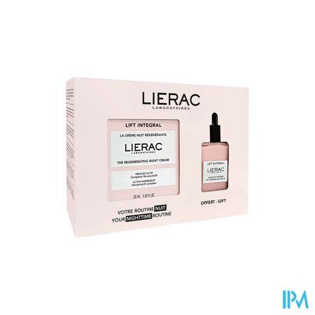 Lierac Kit Lift Integral Cr Nuit 50ml+mm Serum15ml