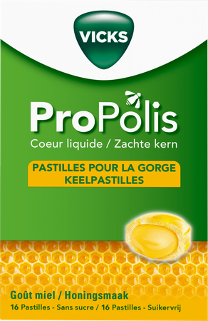 Vicks Propolis Coeur Liquide Zuigtabl 16 1