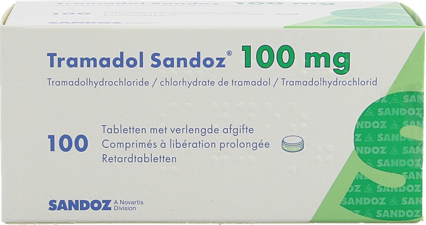 Tramadol 100 Sandoz Tabl Verl Afgifte 100 X 100mg 2