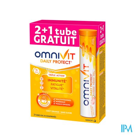 Omnivit Daily Protect Tripack        Comp Eff 3X20