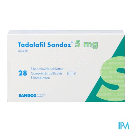 Tadalafil Sandoz 5,0mg Comp Pell 28 X 5,0mg 4