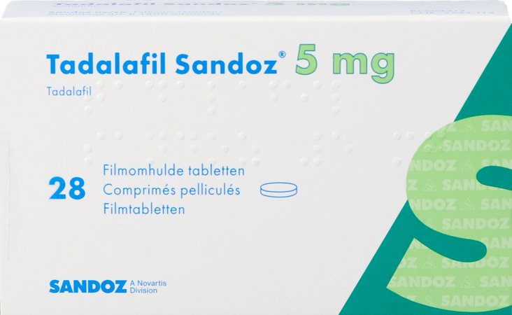 Tadalafil Sandoz 5,0mg Filmomh Tabl 28 X 5,0mg 6