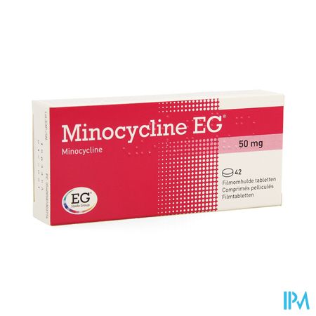 Minocycline EG  50 Mg Filmomh Tabl 42