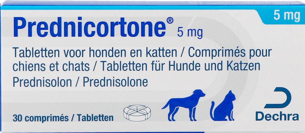 Prednicortone 5mg Comp Chien Chat 30 2