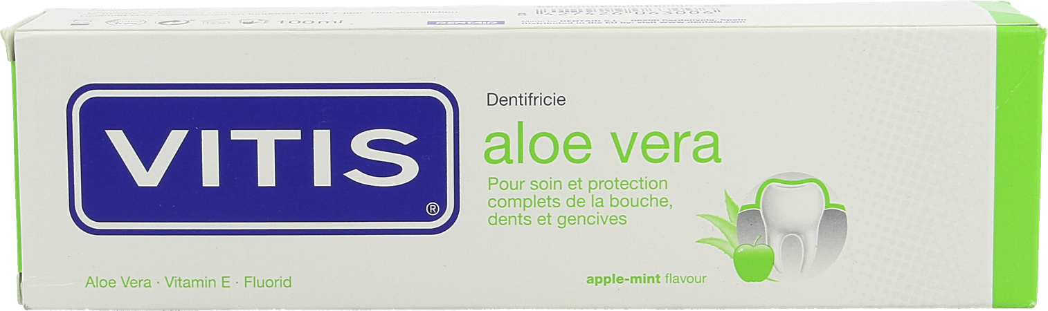 Vitis Aloe Vera Tandpasta 100ml 4