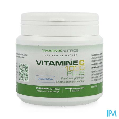 Vitamine C 1000 Bioflavonoid Tabl240 Pharmanutrics