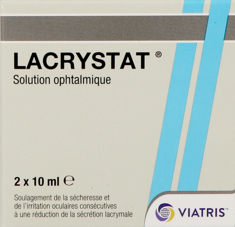 Lacrystat Collyre Fl 2x10ml Nf 5