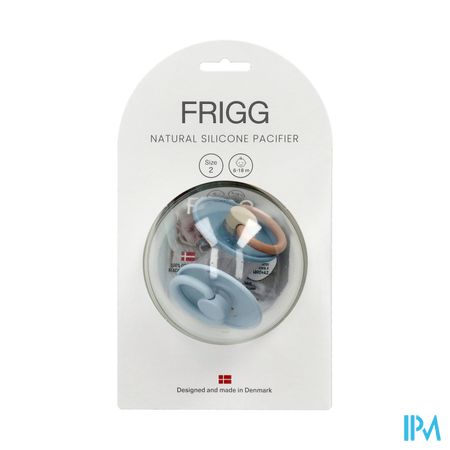 Frigg Color Sil Fopspenen T2 Breeze/babyblue 2