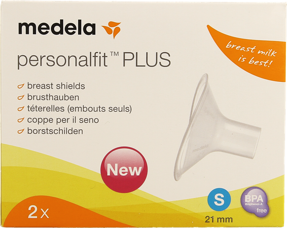 Medela Borstschild Personal Fit Plus S 21mm 1p 4