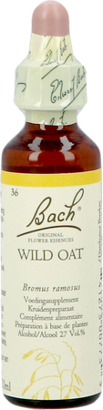 Bach Flower Remedie 36 Wild Oat 20ml 2