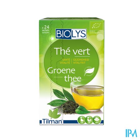 Biolys Groene Thee Sach 24