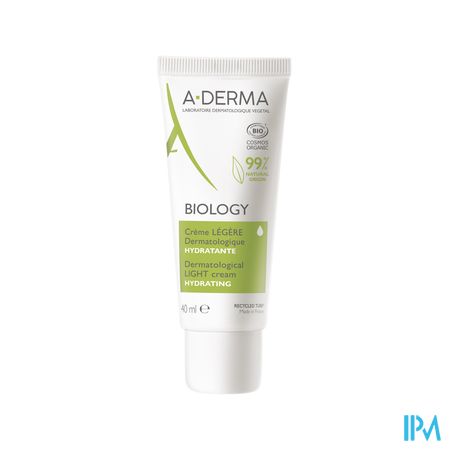 Aderma Biology Lichte Creme Dermatolog. 40ml