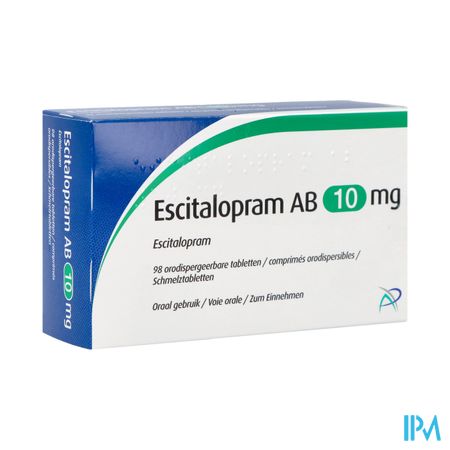 Escitalopram Ab 10mg Comp Orodisp 98 X 10mg